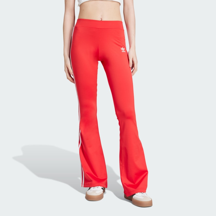 Red adidas leggins on sale