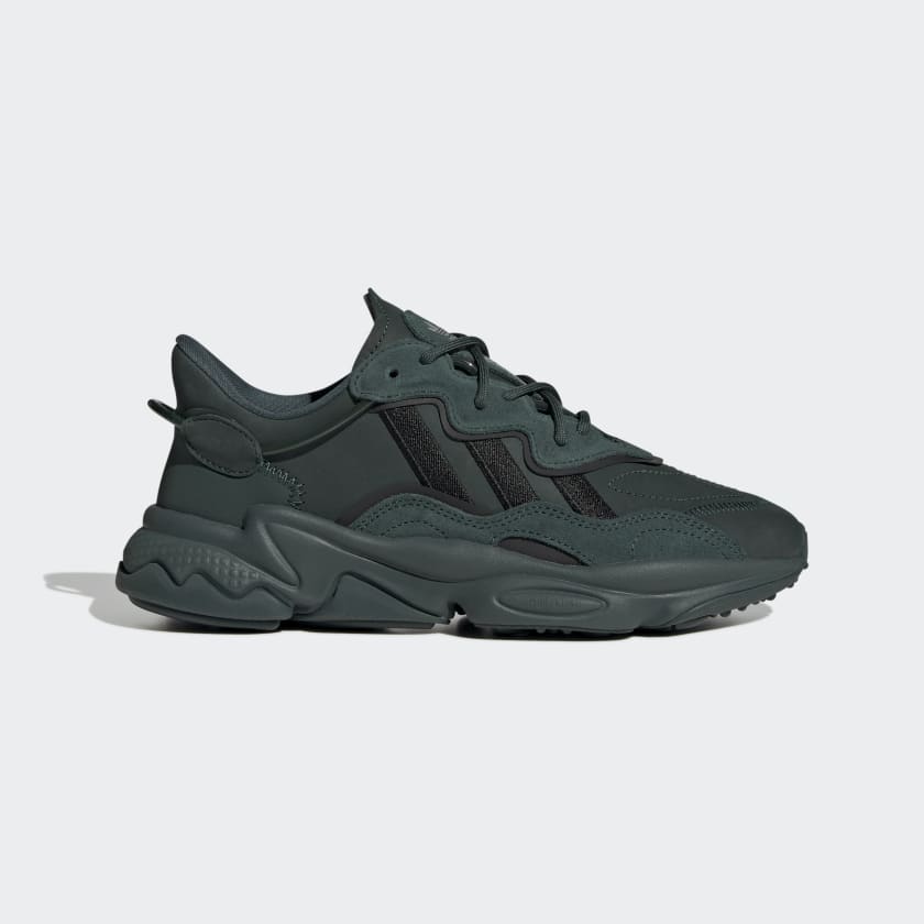 Adidas originals ozweego hot sale sneakers in green