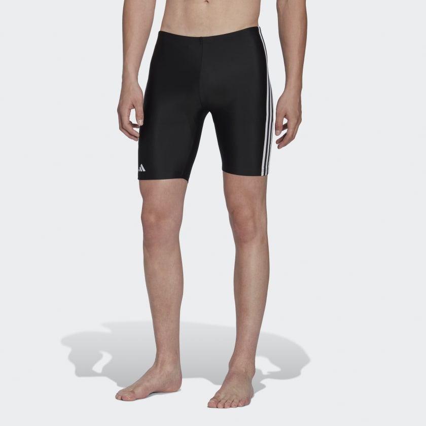 adidas Classic 3Stripes Swim Jammers Black adidas UK