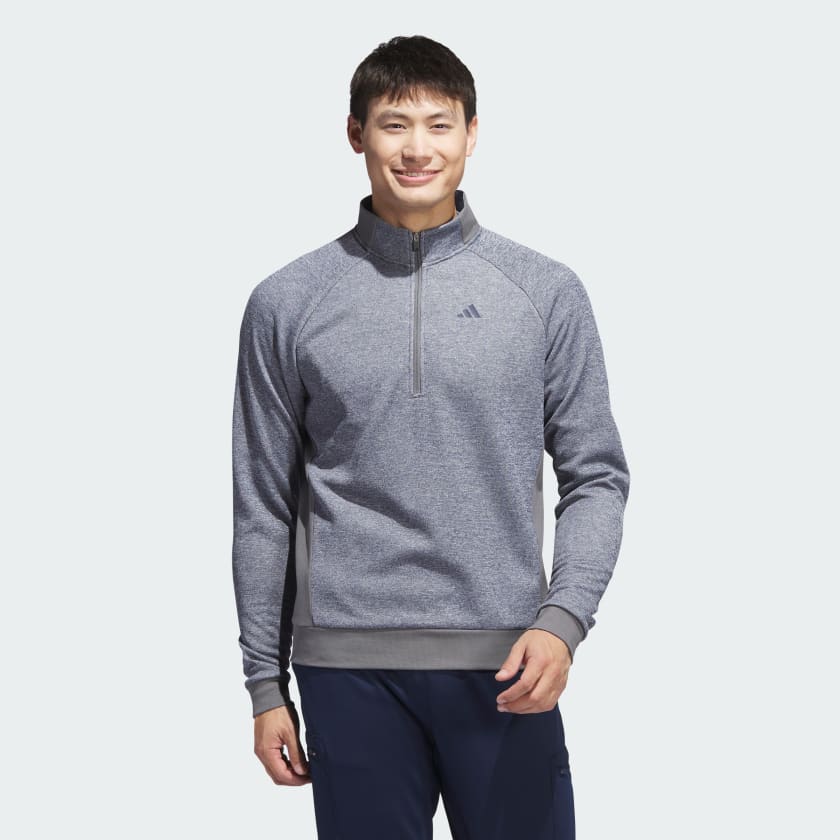 adidas DWR Quarter Zip Sweatshirt Blue adidas UK