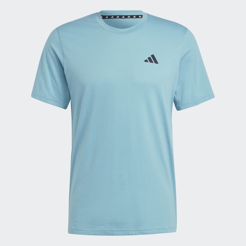 adidas Train Essentials Feelready Training Tee - Blue | Free