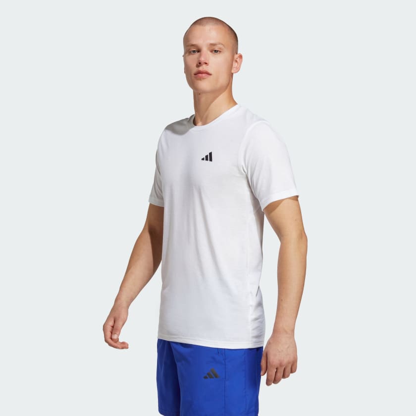 Adidas t shirt with trainers hot sale on it
