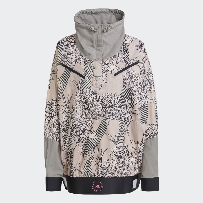 adidas by Stella McCartney Future Playground Half Zip Printed