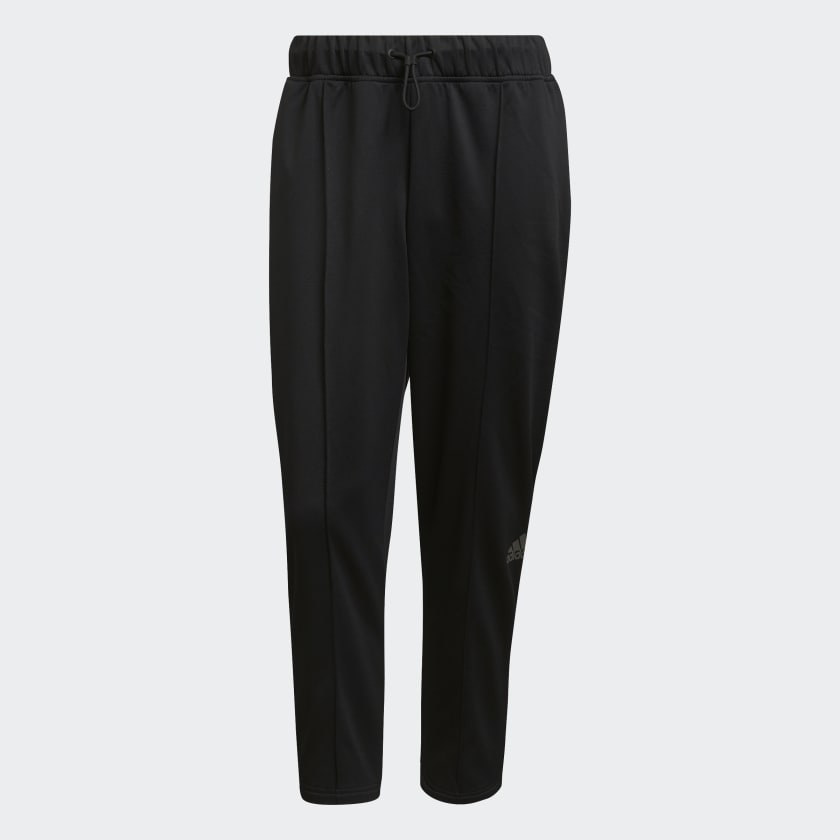 adidas x Zoe Saldana Primegreen Tricot 7 8 Pants Plus Size Black Free Shipping with adiClub adidas US