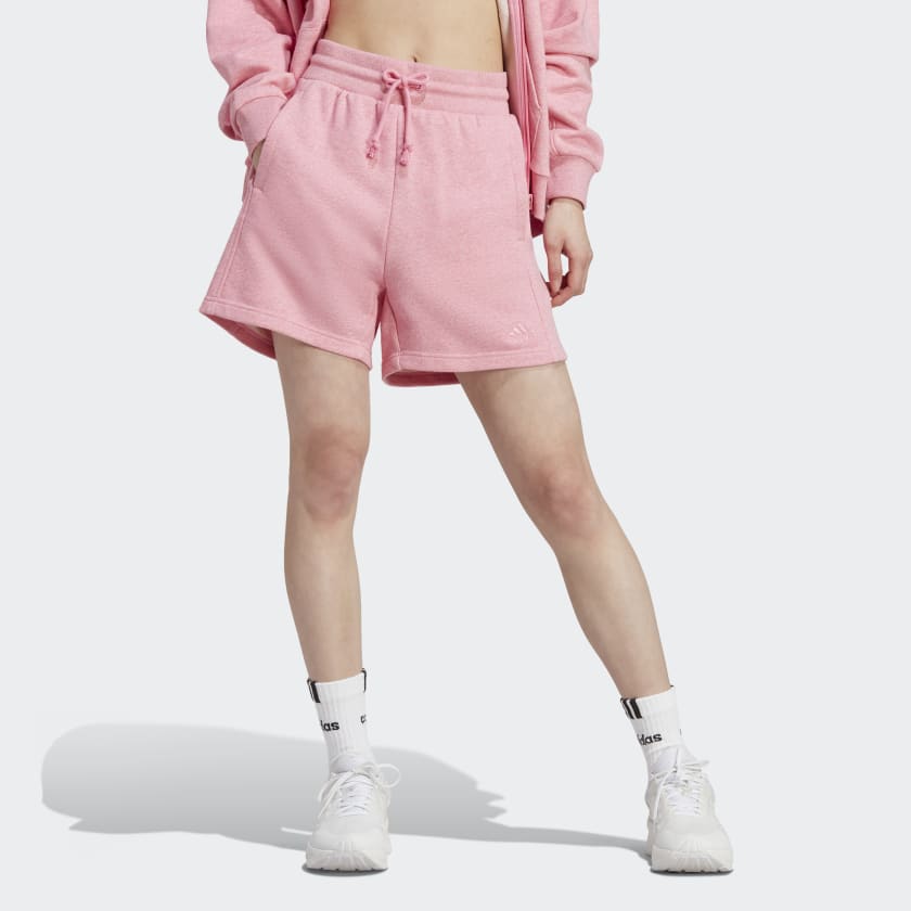 adidas All SZN French Terry Shorts - Pink | adidas Canada