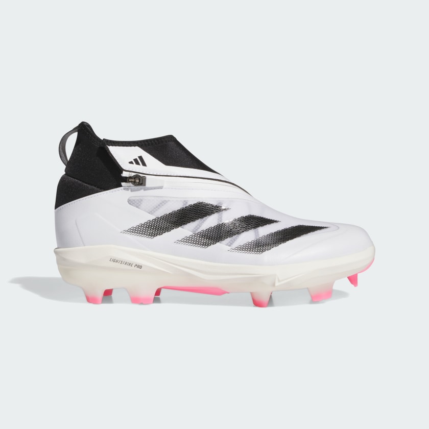 Adidas white baseball cleats top