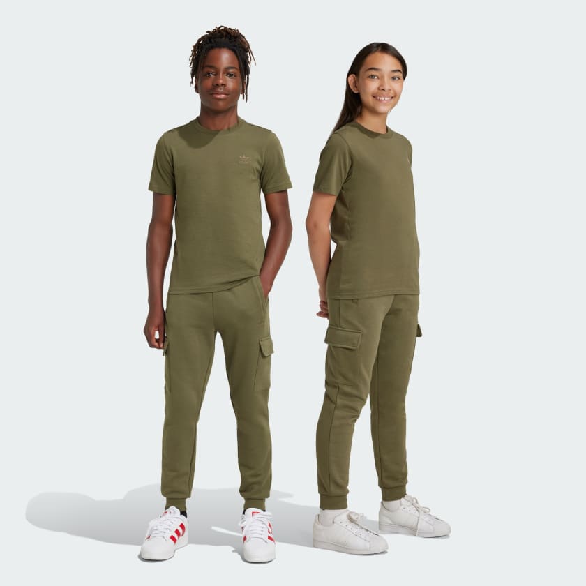 adidas Fleece Cargo Pants Kids Green Free Shipping with adiClub adidas Canada
