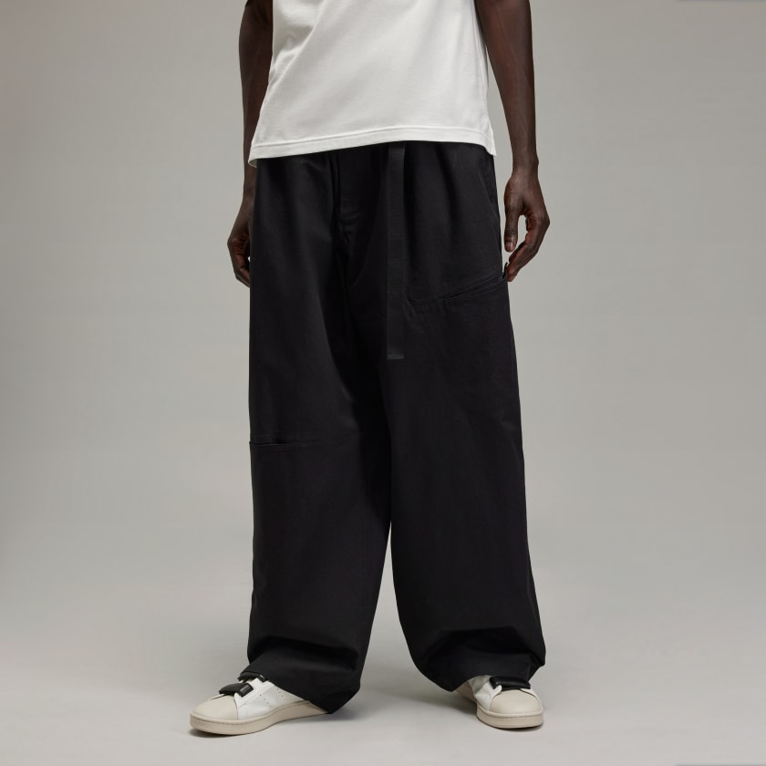 値引 Black - Pants Cargo Vented Y-3 adidas | with Shipping Free パンツ