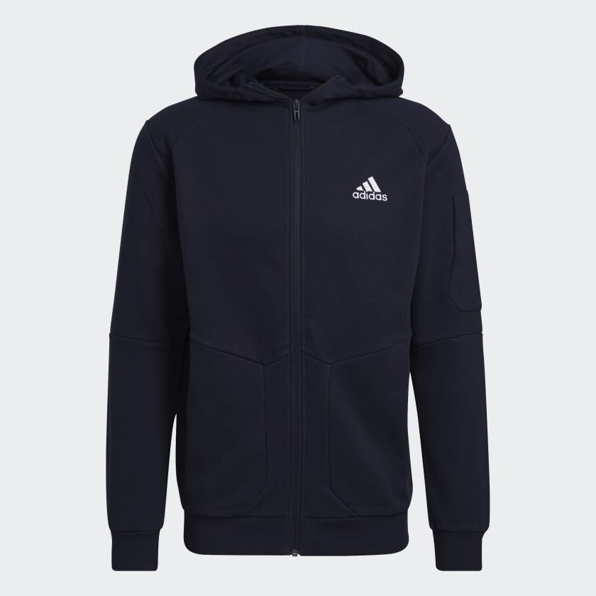 adidas Buzo con Capucha Essentials4Gameday con Cierre Frontal