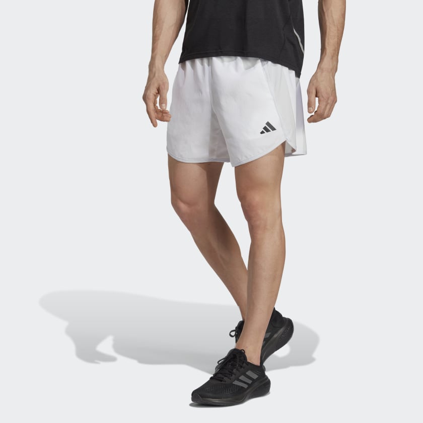Cha barrer Exactamente adidas Made to be Remade Running Shorts - White | Men's Running | adidas US