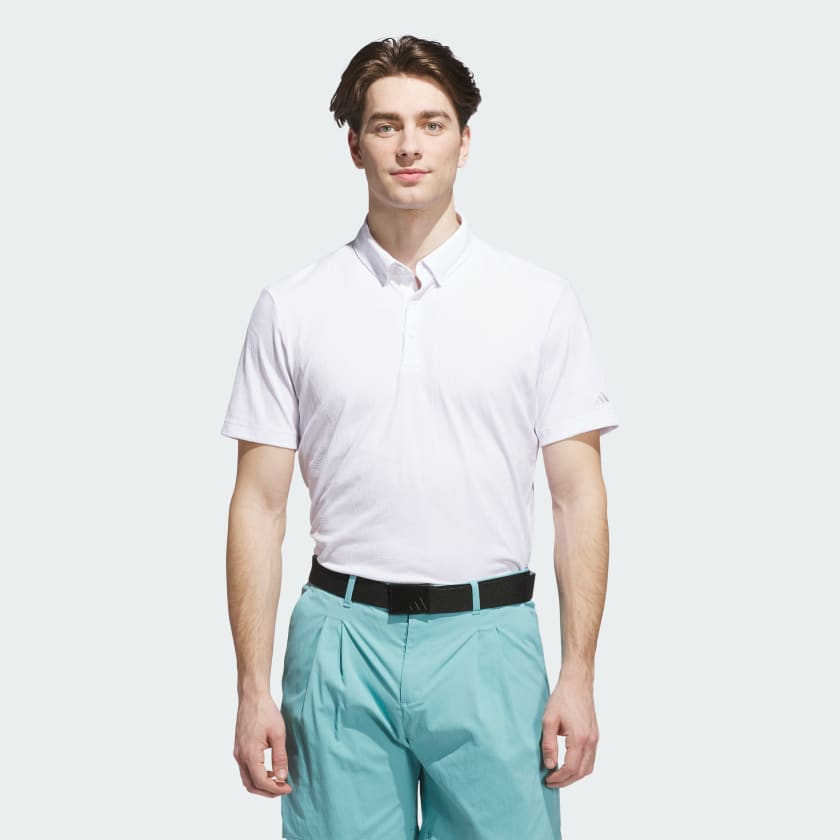 【Adidas コリア】 Go-To Polo Shirt adidas Go-To Printed Polo Shirt - Blue | Free Shipping with