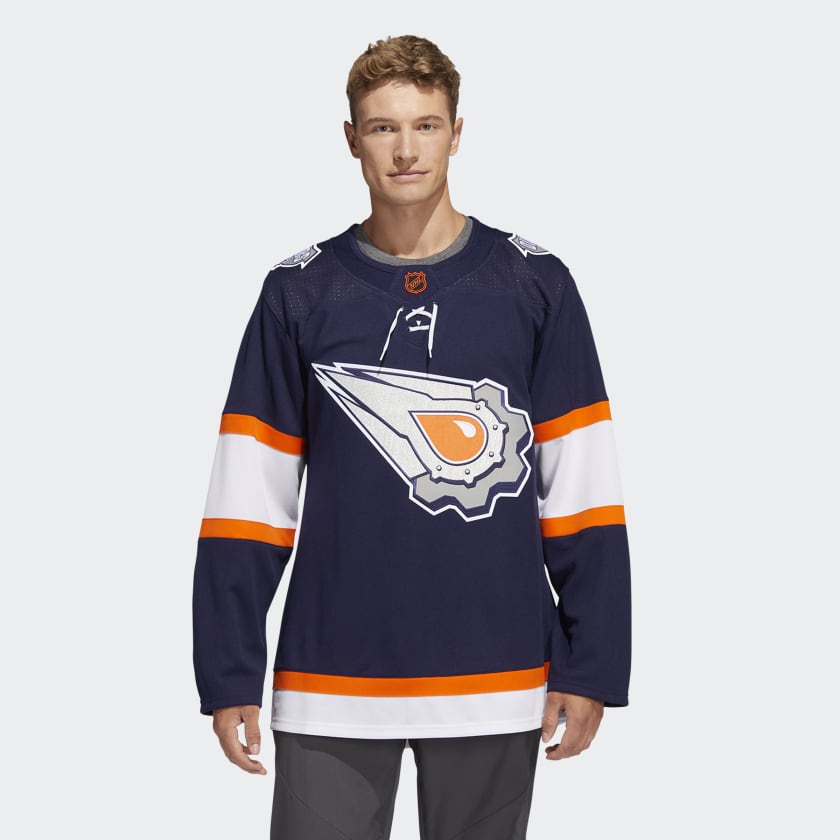 Edmonton Oilers Reverse Retro Jerseys – ICE District Authentics