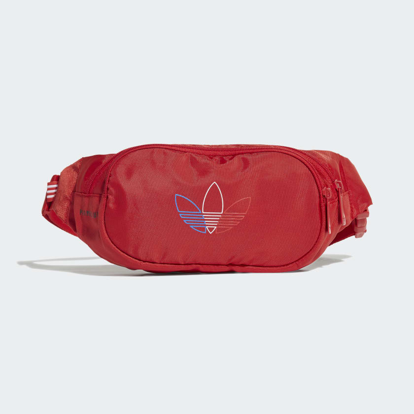 adidas Adicolor Waist Bag Red Free Shipping with adiClub adidas US