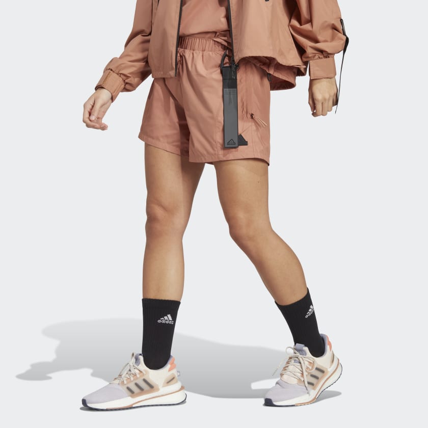 adidas City Escape Shorts - Brown | Women's Lifestyle | adidas US