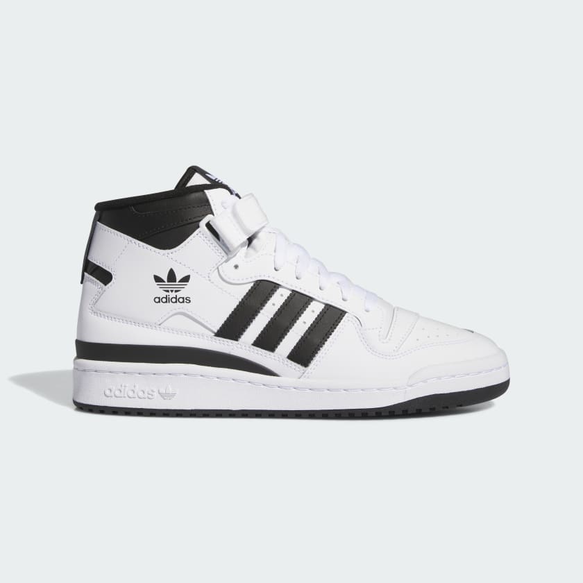 adidas Forum Mid Shoes - White | Free Delivery | adidas UK