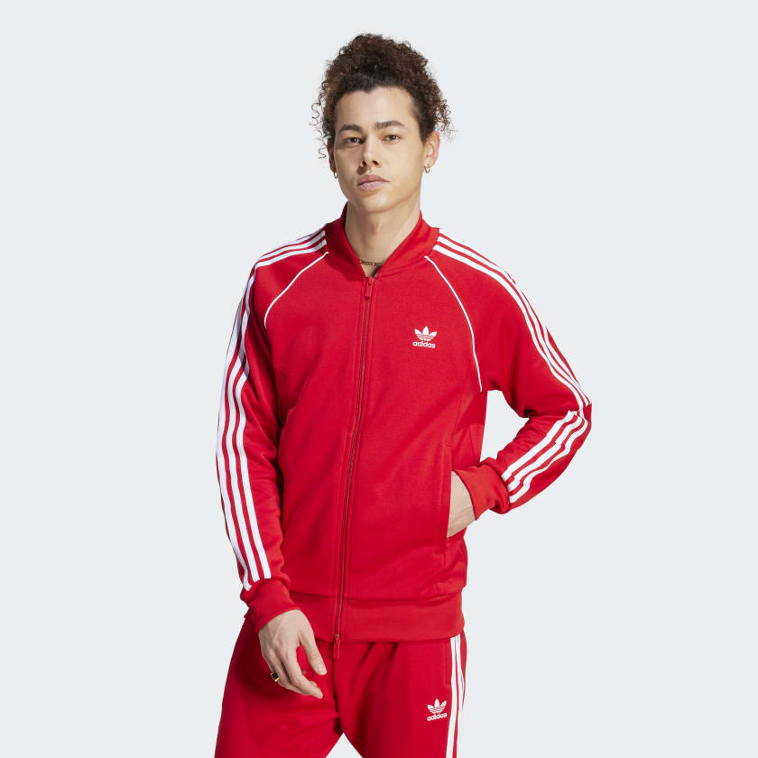 adidas Adicolor SST Track Pants - Red | adidas Canada