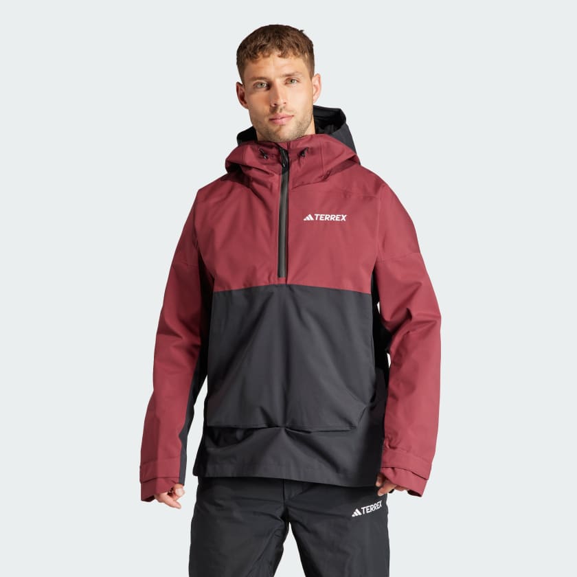 Anorak Terrex Xperior 2L Lined RAIN.RDY Bordeaux adidas adidas Italia