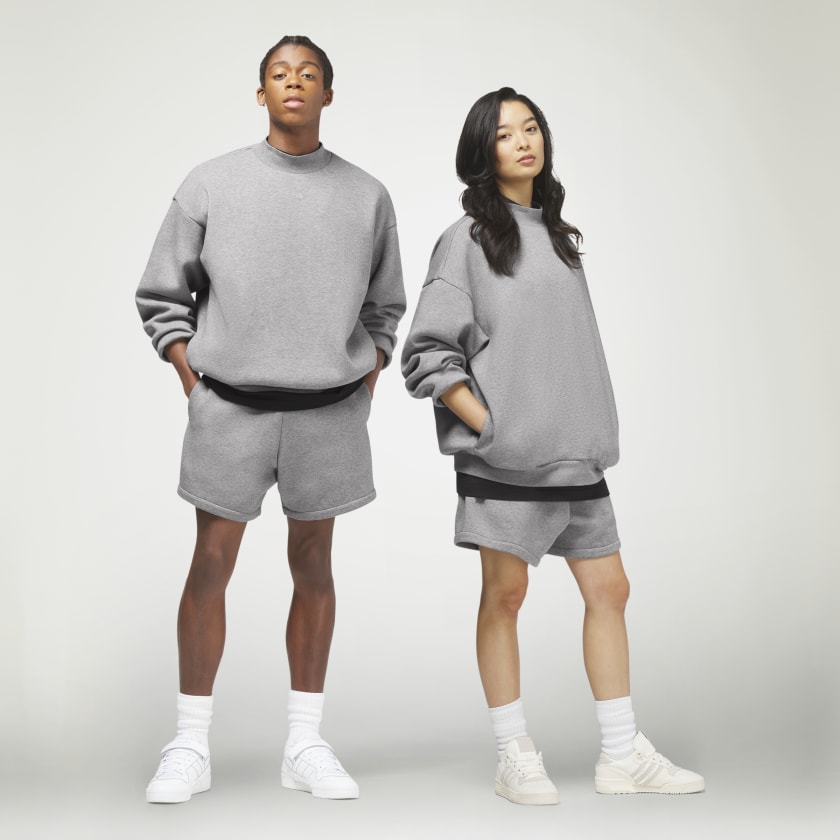 Isoleren prins Onderling verbinden adidas Basketball Heathered Crew Sweatshirt - Grey | Unisex Basketball |  adidas US
