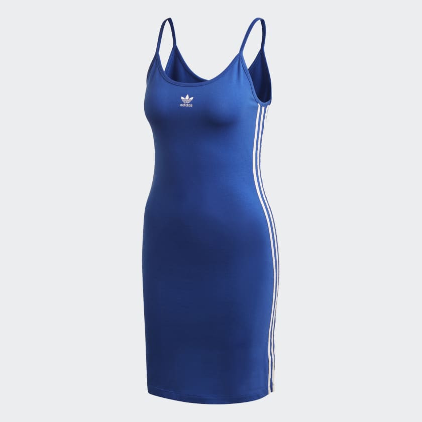 adidas Spaghetti Strap Dress Blue adidas Australia
