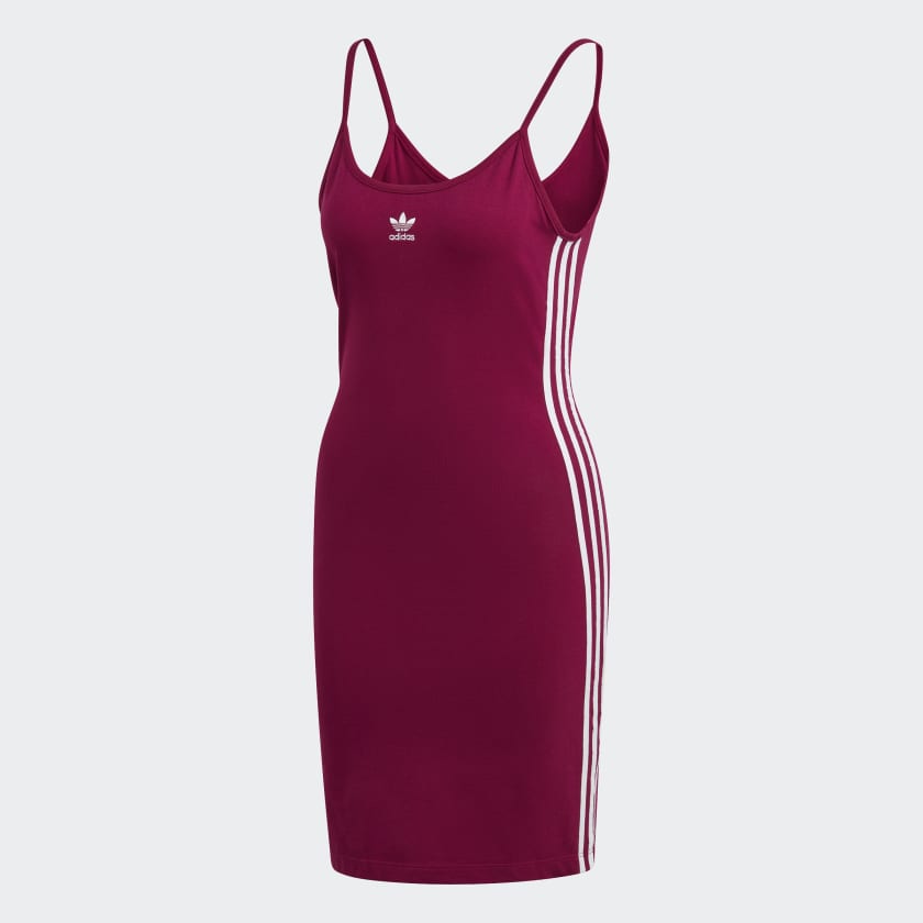 adidas Spaghetti Strap Dress Burgundy adidas New Zealand
