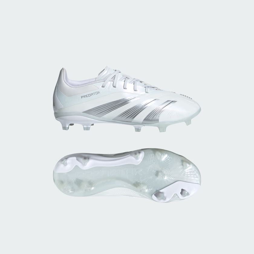 adidas Predator 24 Elite Firm Ground Soccer Cleats White Free Shipping with adiClub adidas US
