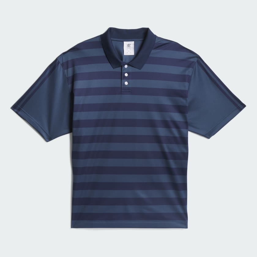 Polera con cuello Pop Azul adidas adidas Chile