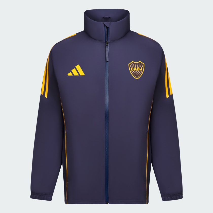 adidas Campera de Lluvia Boca Juniors 24 25 Azul adidas Argentina