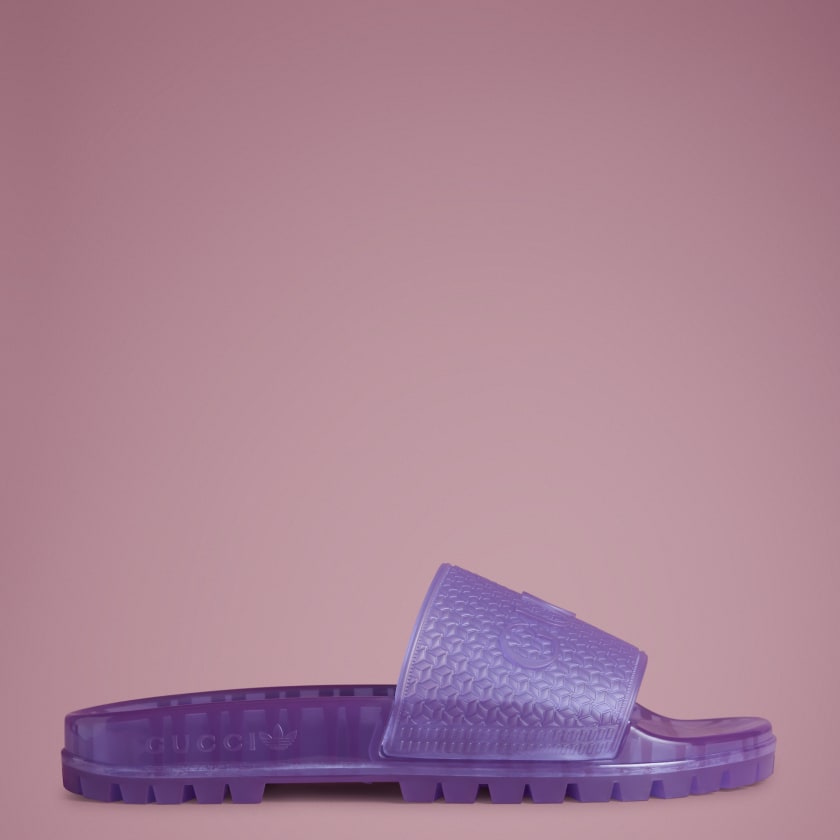 adidas x Gucci women's Adilette slide sandal - Purple | Women's Swim |  adidas US