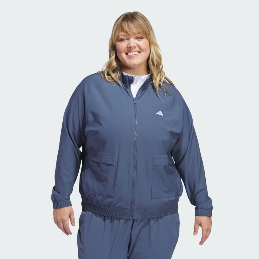 Adidas jacket plus size store