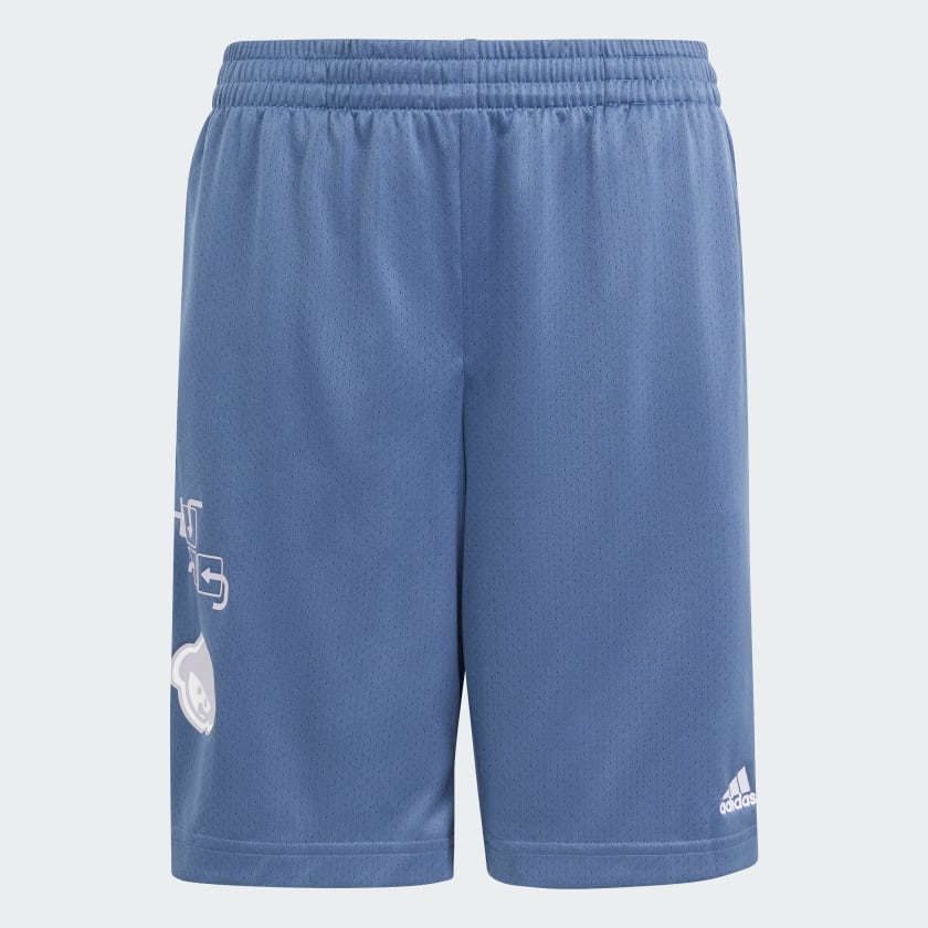adidas Brand Love Mesh Shorts Kids Blue adidas Philippines
