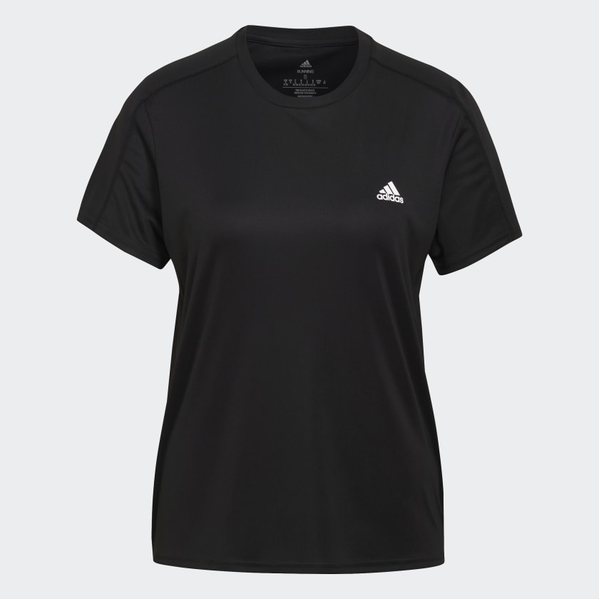 adidas Playera de Running Run It Negro adidas Mexico