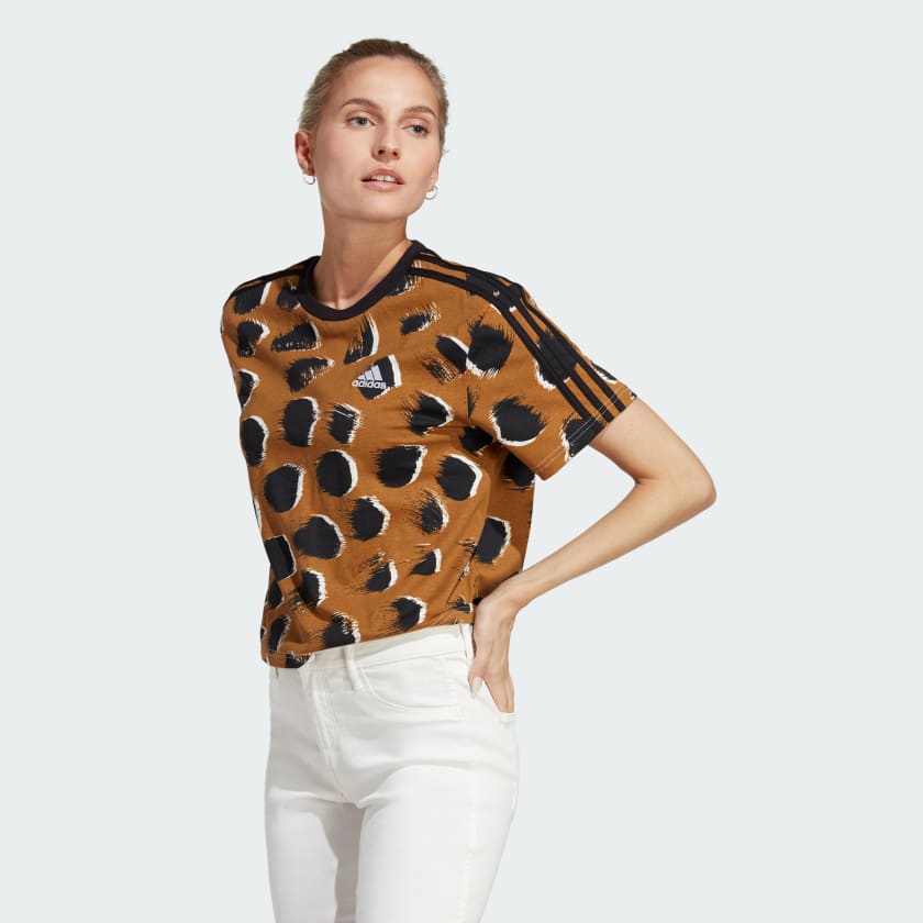 Maglia adidas marroni sales