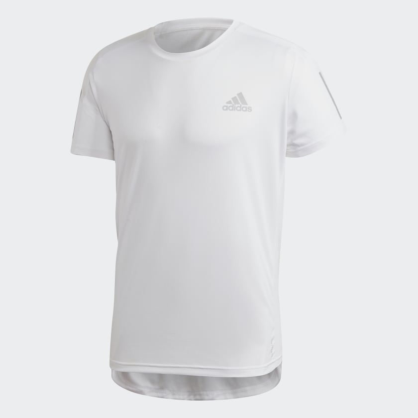 Playeras adidas blancas outlet