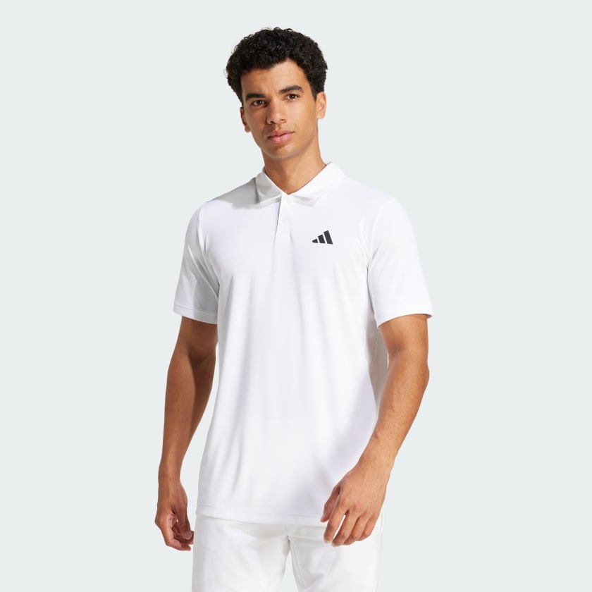 adidas Club Tennis Polo Shirt - White | Free Shipping with