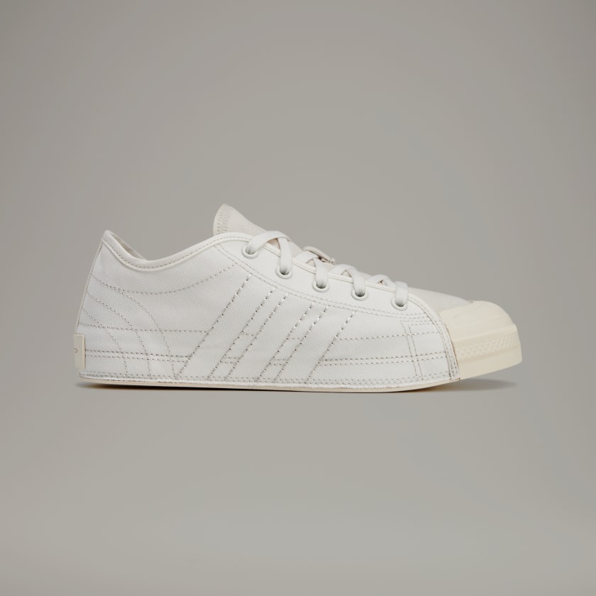 スニーカー Y 3 Women Sneakers JQ2456 WHITE adidas Y-3 Nizza Lo - White | Free Shipping with adiClub
