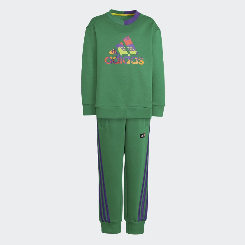 x Classic LEGO® Crew Sweatshirt and Pants Set - Green