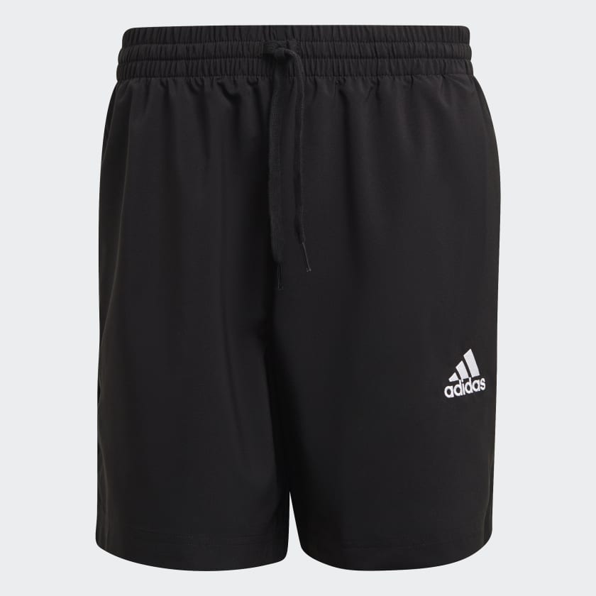 adidas AEROREADY Essentials Chelsea Small Logo Shorts - Black | adidas UK
