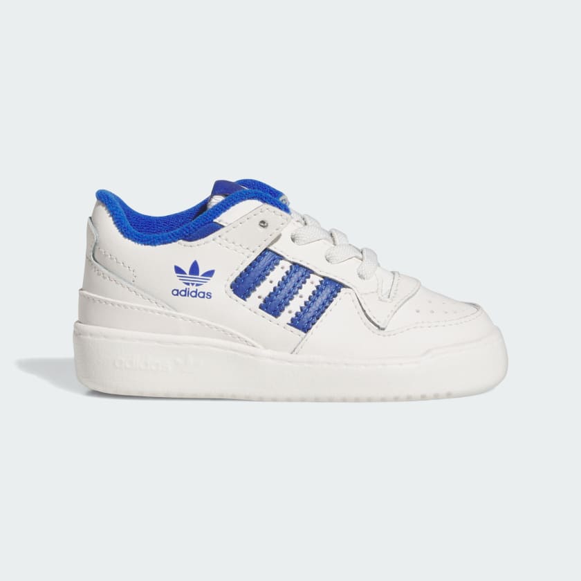 adidas Tenis Forum Low CL Cordones Elasticos Ninos Blanco adidas Mexico