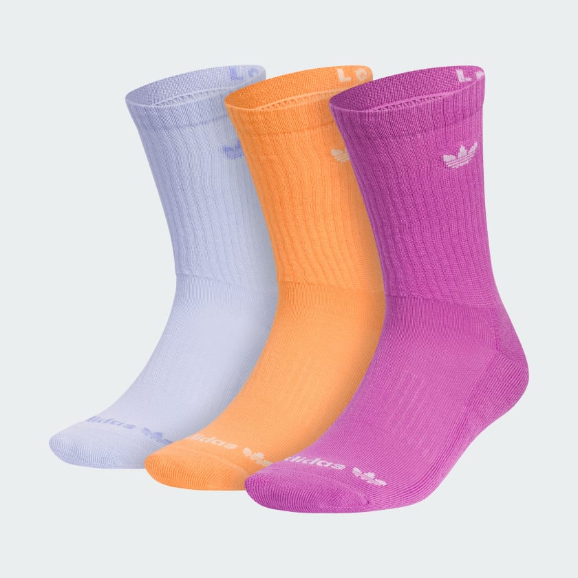 adidas Chaussettes Originals Trefle 2.0 3 paires Pourpre adidas Canada