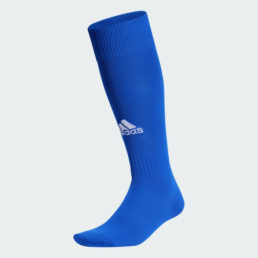 Blue adidas soccer socks clearance