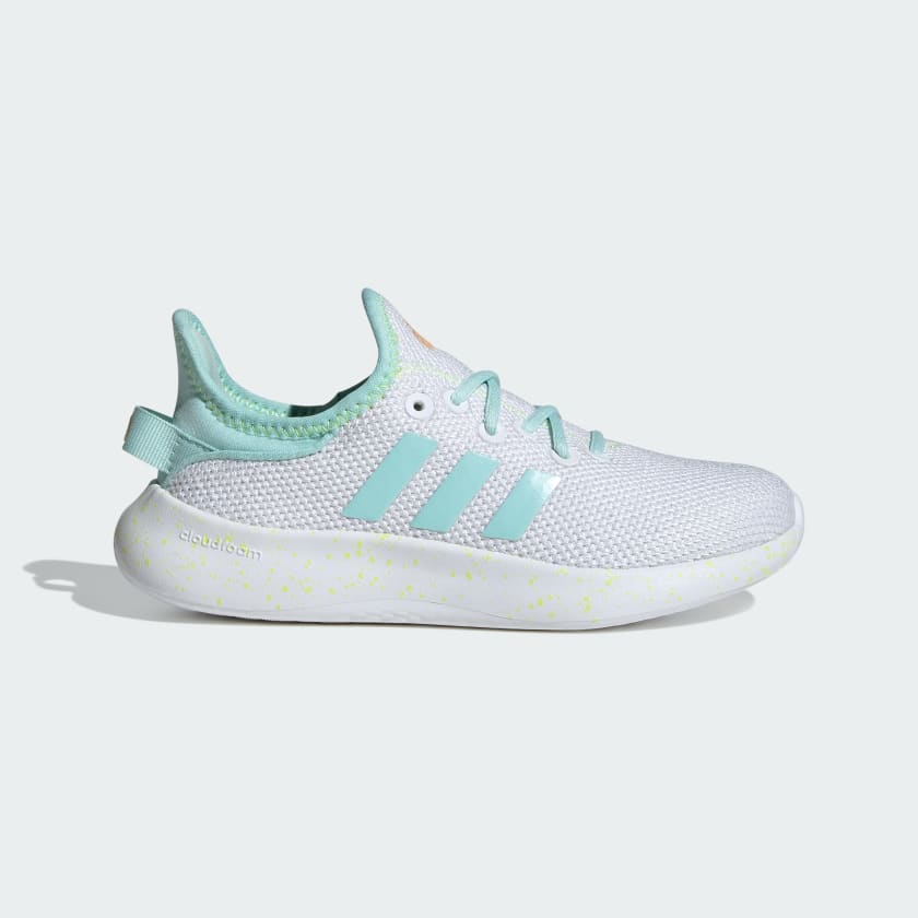 adidas Cloudfoam Pure Shoes Kids White Free Shipping with adiClub adidas US