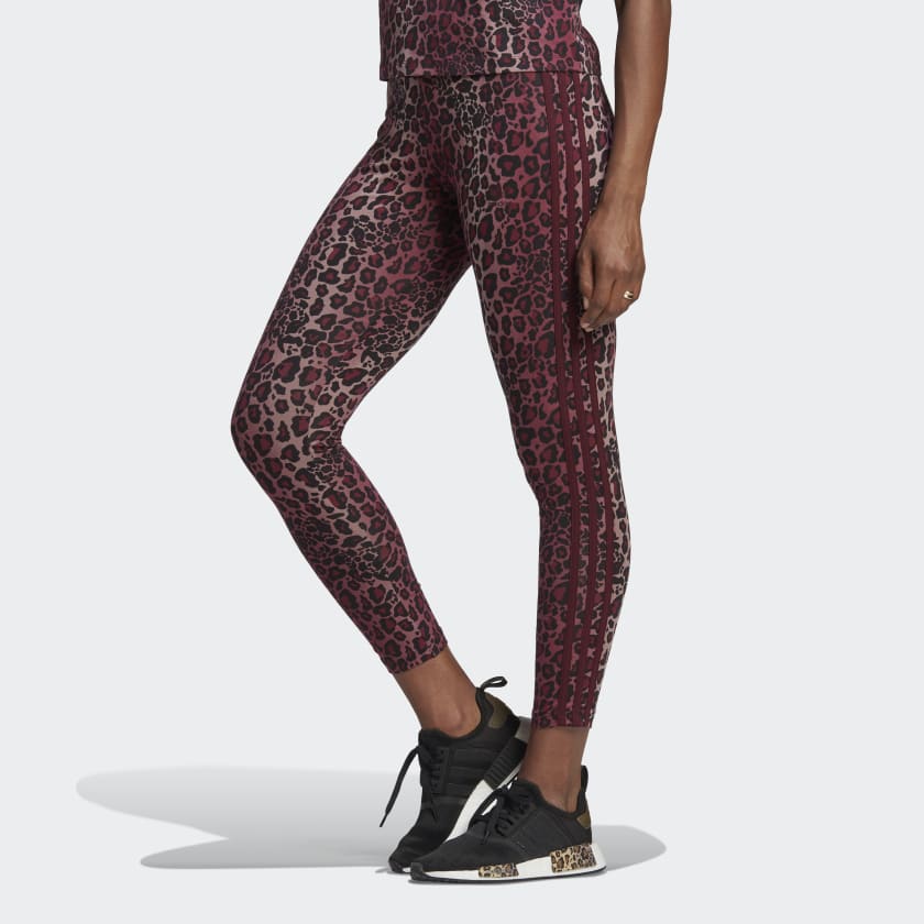 adidas 7/8 Leggings - Burgundy | adidas UK