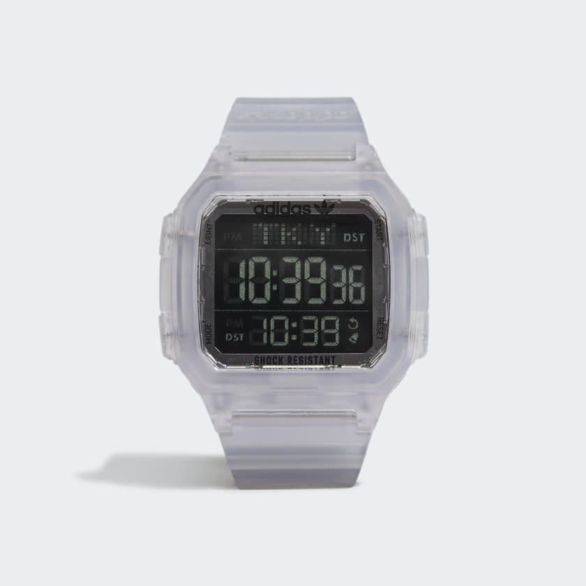 | adidas US - Digital Watch R White | GMT One Lifestyle Unisex adidas