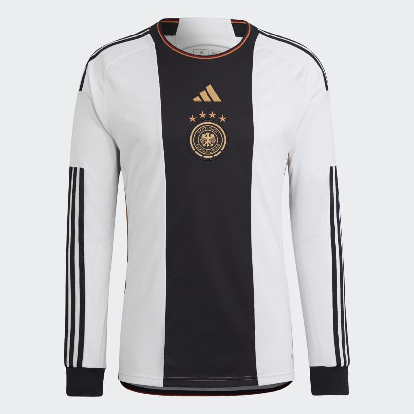Maillot a manches longues Domicile Allemagne 22 Blanc adidas adidas France