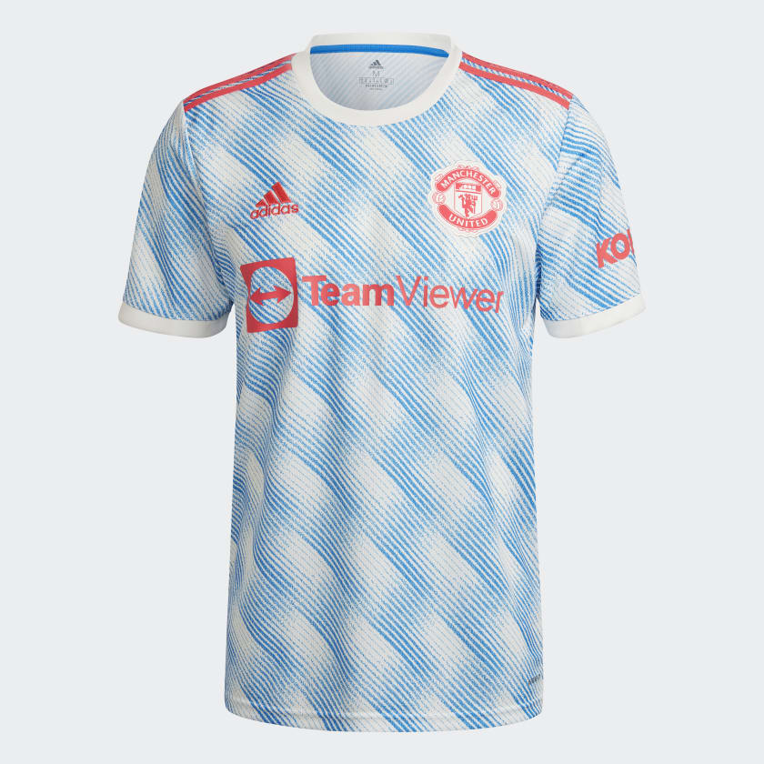 adidas Manchester United 21 22 Away Jersey White adidas India