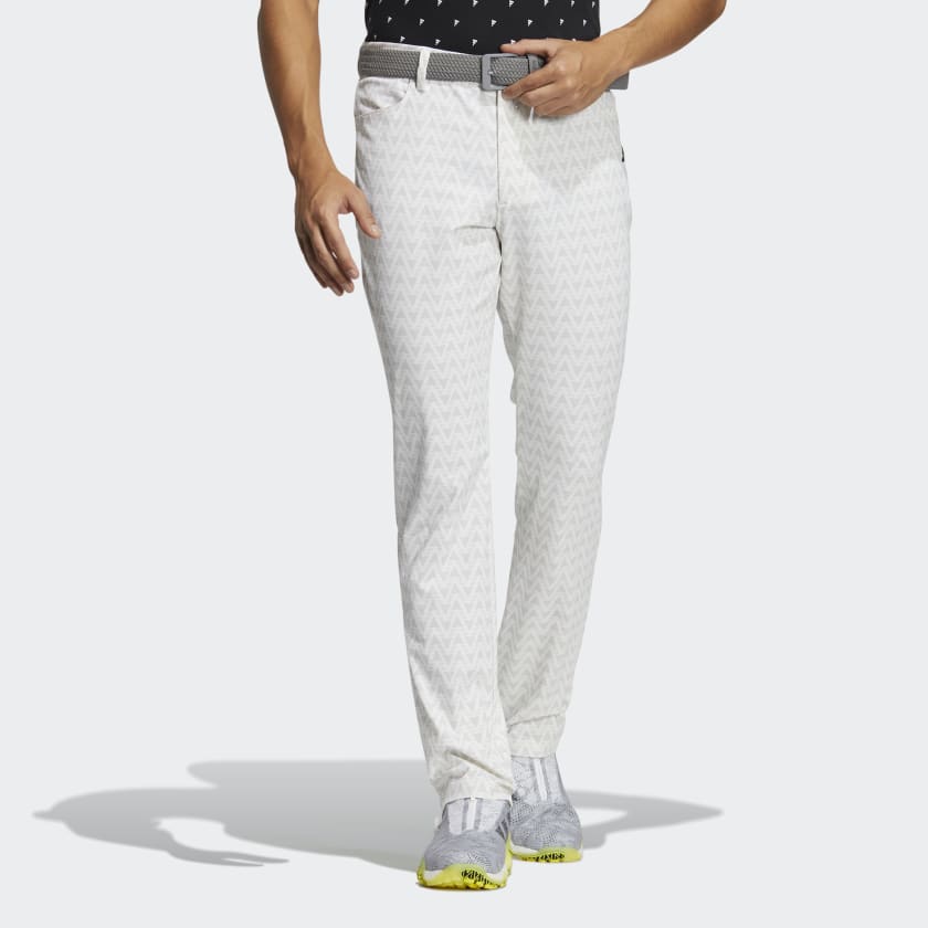 White adidas golf trousers shop