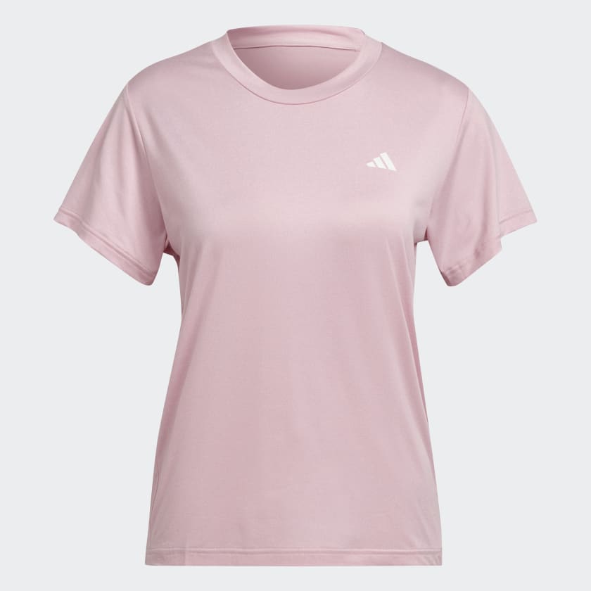 Tee shirt adidas femme rose on sale