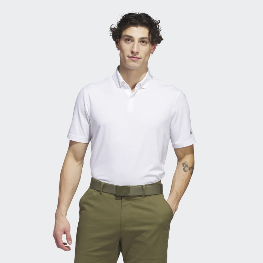 adidas Go-To Polo Shirt - White | Men's Golf | adidas US