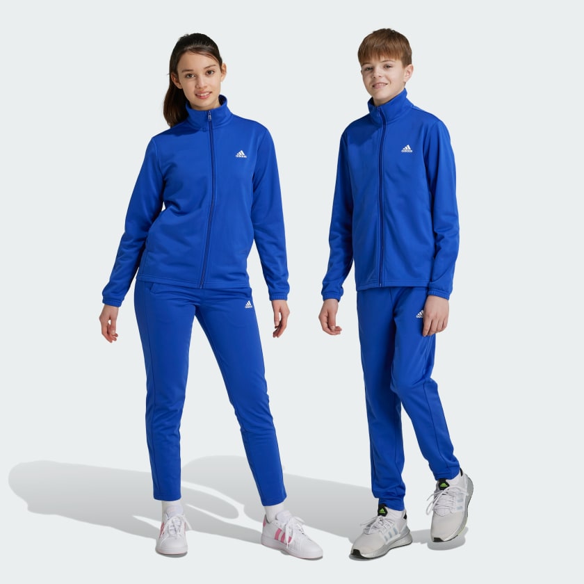 adidas Essentials Big Logo Track Suit Blue adidas Deutschland
