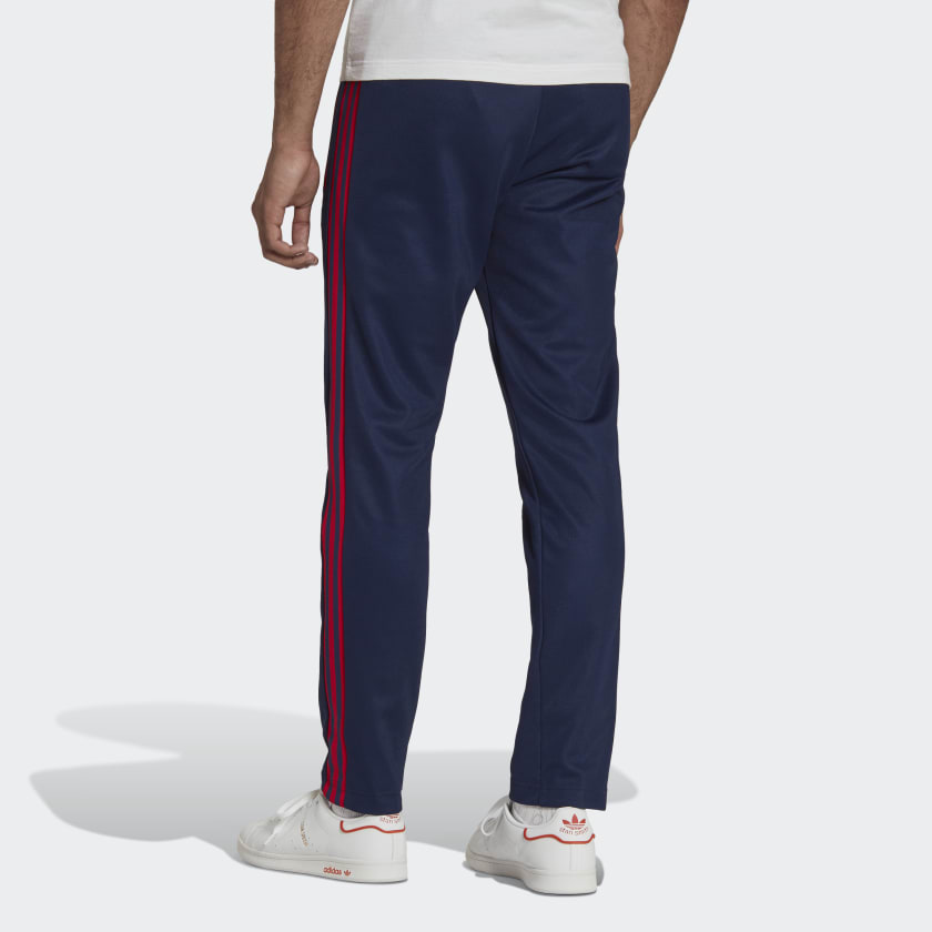 adidas Sportswear House Of Tiro 3 stripe sweatpants in navy